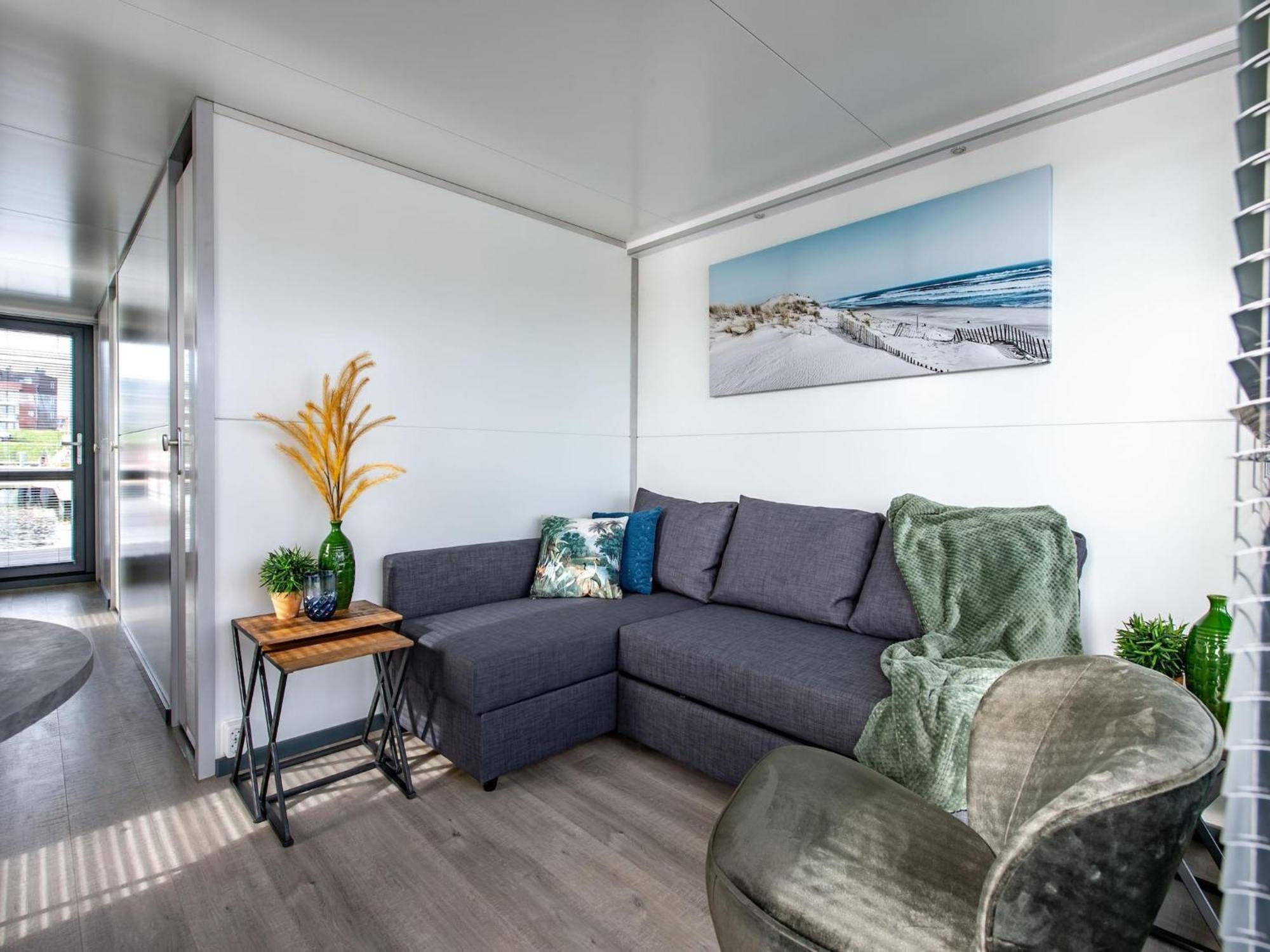 Waterlodge Blue Lagoon On A Jetty For 4 People Kamperland Esterno foto